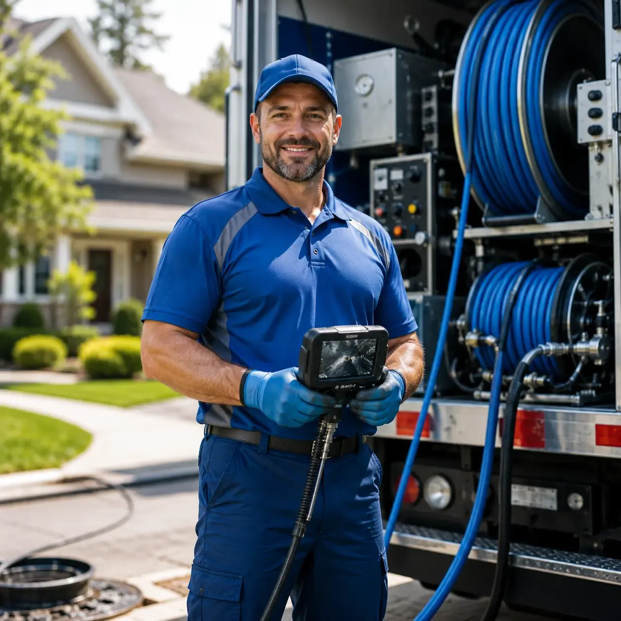 Local outdoor drain cleaning specialists in Adamstown, PA